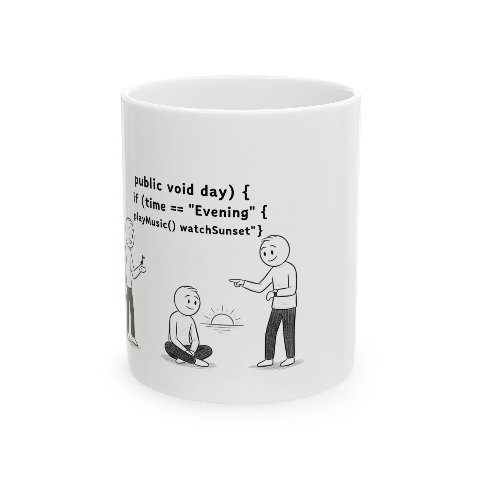 Sun set-Programmer Humor Ceramic Mug