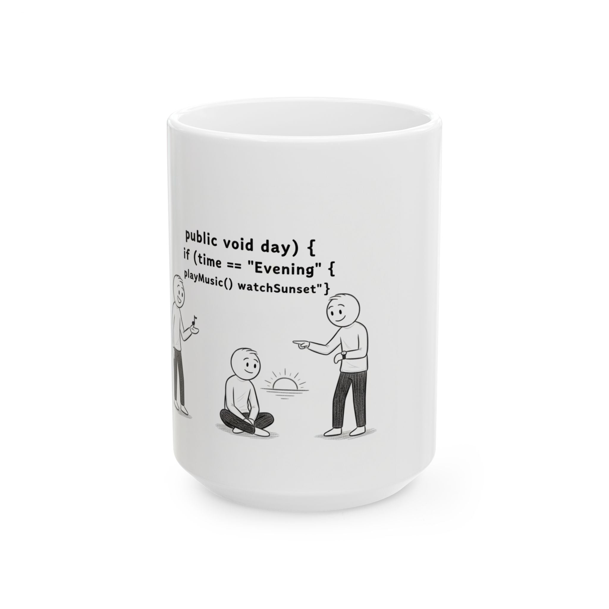 Sun set-Programmer Humor Ceramic Mug