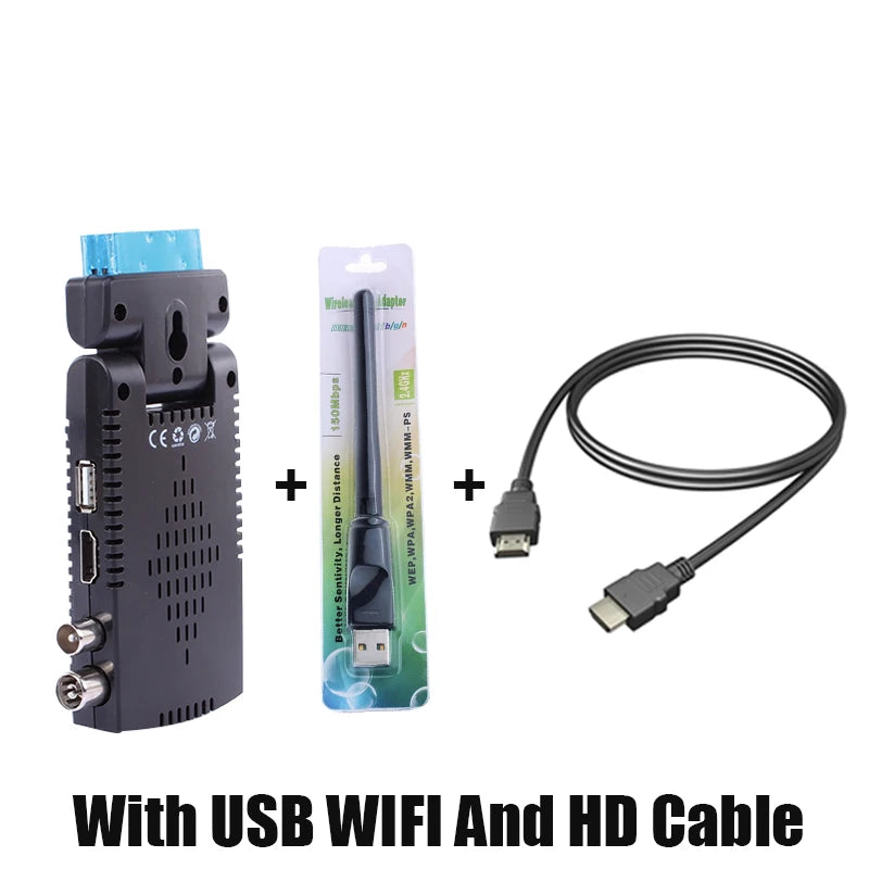 HD Digital H.265 DVB T2 Terrestriai TV Receiver For Italy/Germany/France/Spain Europe DVB-T2 TV Tuner Support Wifi EPG PVR