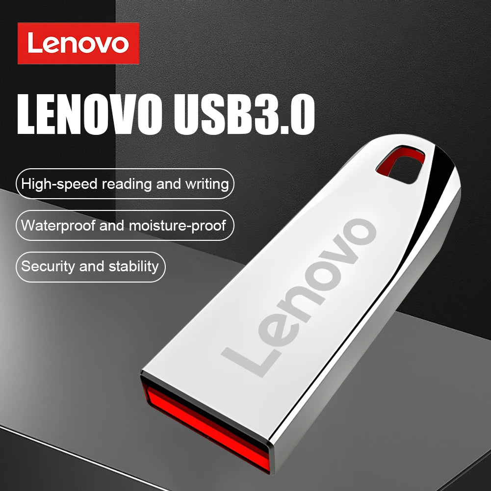 Lenovo 2TB High Speed 3.2 USB Flash Drive 1TB Pen Drive 512GB Usb Stick Pendrive 128GB Flash Disk For IPhone SmartPhone