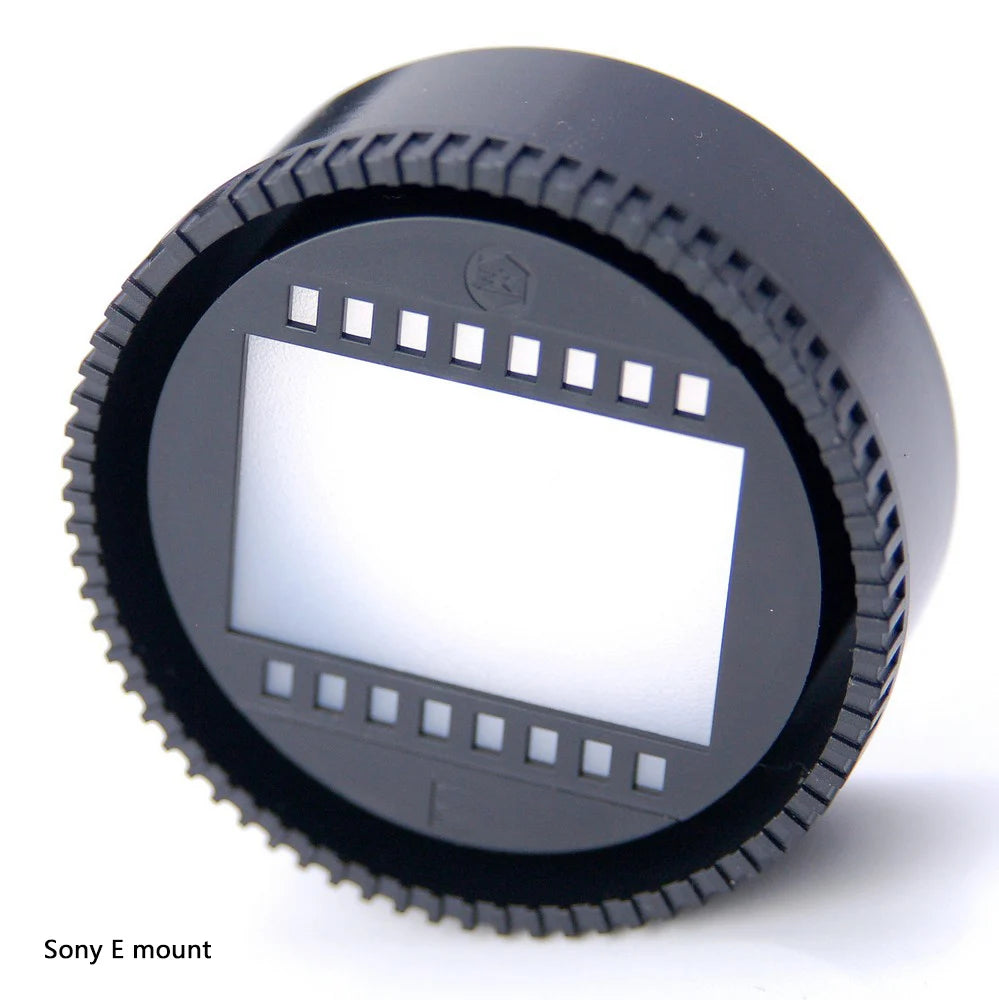 camera imaging lens covers E-mount Live view len protect cap Playfulness interest funny image lens's back cover M-mount  cameras