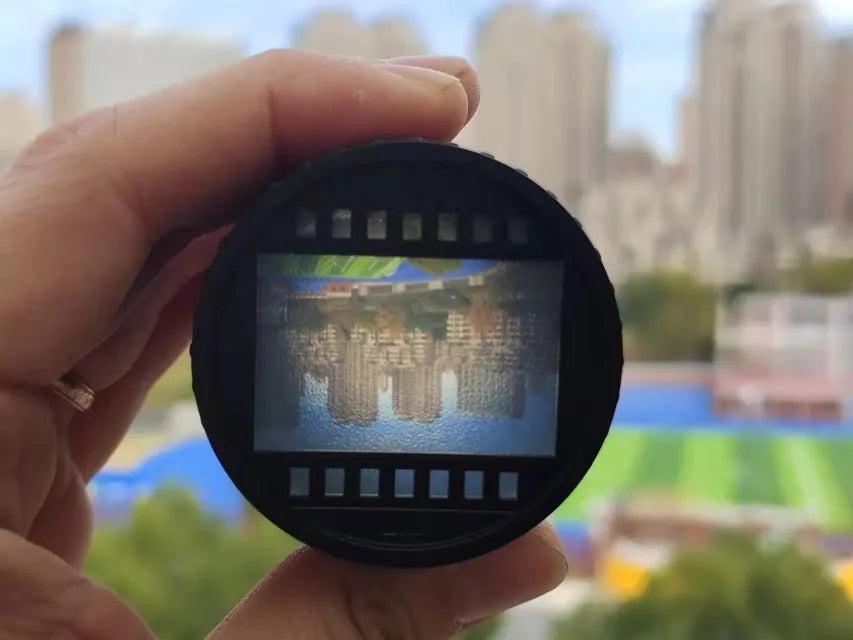 camera imaging lens covers E-mount Live view len protect cap Playfulness interest funny image lens's back cover M-mount  cameras