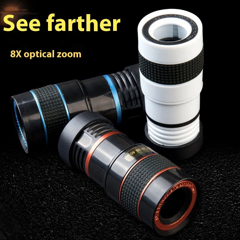 Telephoto Phone lens Camera Universal Zoom Iens Highdefinition Focusing Effect Photography Large light Transmission High Colour