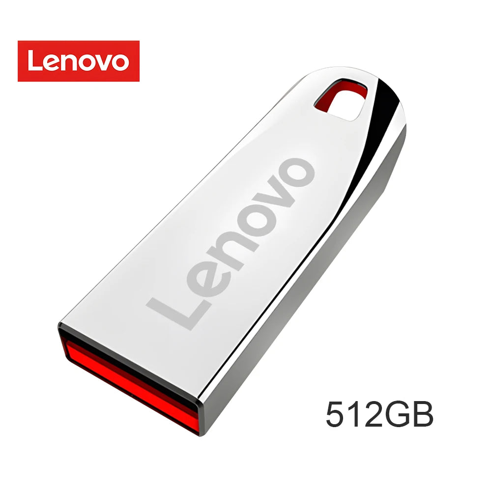 Lenovo 2TB High Speed 3.2 USB Flash Drive 1TB Pen Drive 512GB Usb Stick Pendrive 128GB Flash Disk For IPhone SmartPhone