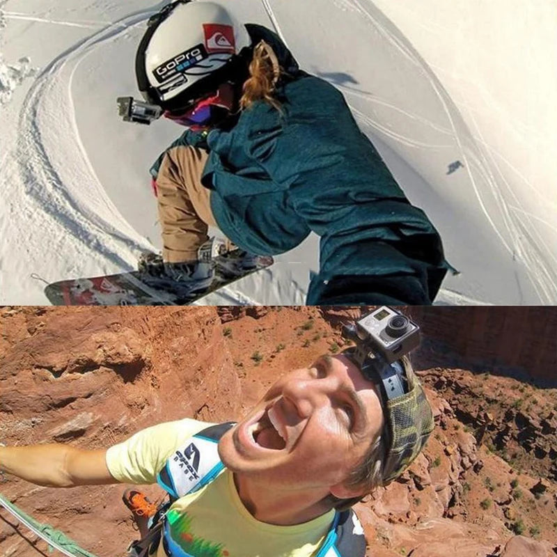 Cell Phone Head Strap Holder Headband Mounting Kit Cell Phone Mounting Bracket For Go Pro Hero 13 12 11 10 9 8 7 DJI Insta 360 ﻿